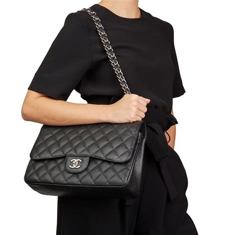 how to wear chanel classic flap bag|chanel vintage jumbo flap bag.